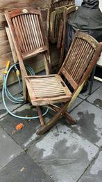 4 Royal Arrow houten klapstoelen – tuin / terras, Tuin en Terras, Tuinstoelen, Ophalen, Hout, Inklapbaar