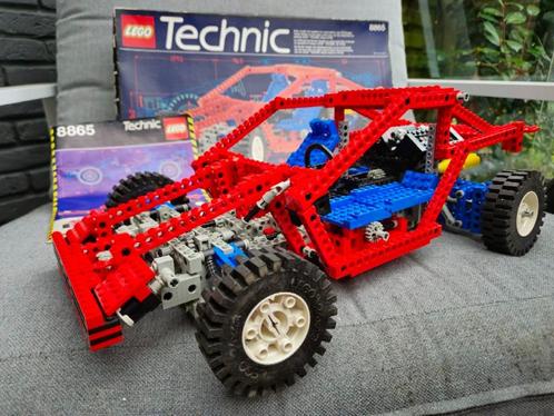Lego Technic 8865 Test Car - 100% Compleet - Doos - Instrucr, Kinderen en Baby's, Speelgoed | Duplo en Lego, Gebruikt, Lego, Complete set