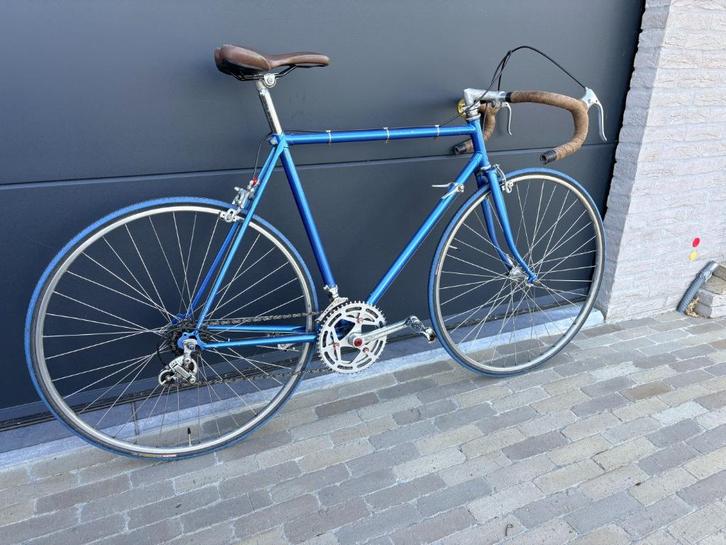 Vintage koersfiets, Fietsen en Brommers, Fietsen | Heren | Herenfietsen, Gebruikt, Overige merken, Versnellingen, Ophalen