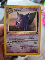 Gengar holo 1st edition nederlands, Hobby en Vrije tijd, Ophalen of Verzenden, Gebruikt, Losse kaart, Foil
