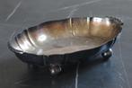 Zilverkleurige metalen beker - serviesgoed, Ophalen of Verzenden