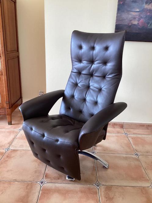 Jori relax Medi model Square Medi(Chesterfield stijl) Zgan, Huis en Inrichting, Fauteuils, Zo goed als nieuw, Leer, Ophalen