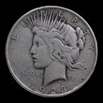 Piece de monnaie / Dollar / Peace Dollar / 1923 D / Ag 900, Enlèvement ou Envoi, Amérique du Nord, Monnaie en vrac, Argent
