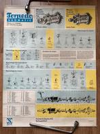 Vintage poster Torpedo Duomatic Fichtel & Sachs Schweinfurt, Fietsen en Brommers, Fietsaccessoires | Overige Fietsaccessoires