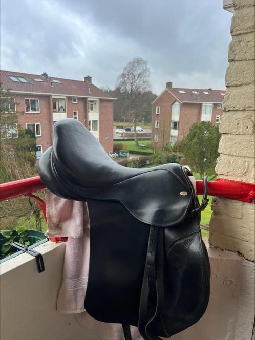 Hulsebos spring / eventing zadel 17.5/32, Dieren en Toebehoren, Paarden en Pony's | Zadels, Gebruikt, Springen, Ophalen of Verzenden