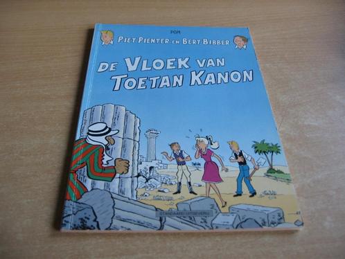 Piet Pienter en Bert Bibber : De vloek van Toetan Kanon., Boeken, Stripverhalen, Gelezen, Eén stripboek, Ophalen of Verzenden