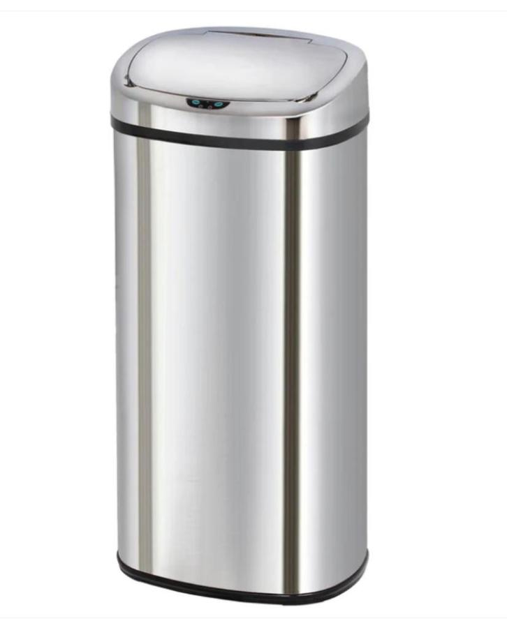 automatische vuilbak (Nieuw), Huis en Inrichting, Woonaccessoires | Prullenbakken, Nieuw, Inox, 75 cm of meer, 40 liter of meer