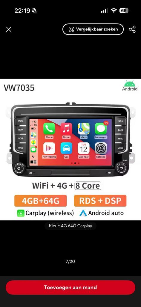 Carr play, Autos : Divers, Autoradios, Neuf, Enlèvement