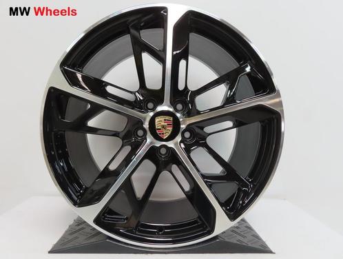 Porsche Taycan 21 inch Origineel velgen Cross Turismo black, Auto-onderdelen, Banden en Velgen, Velg(en), 21 inch, Personenwagen