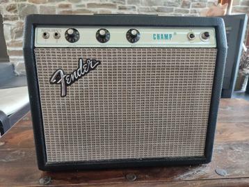 Fender Champ silverface, Musique & Instruments, Enlèvement, Utilisé