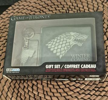 Coffret cadeau Game of Thrones porte-clés+portefeuille, Enlèvement, Neuf