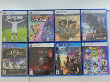 Playstation 5 games ps5 games beschikbaar voor biedingen