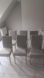 6 chaises de salle à manger avec de nouvelles housses, Maison & Meubles, Comme neuf, Enlèvement, Cinq, Six Chaises ou plus