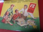 gezelschapsspel spelletjes doos retro vintage, Gebruikt, Ophalen of Verzenden