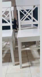 4 witte farmer stoelen, Huis en Inrichting, Stoelen, Ophalen, Gebruikt