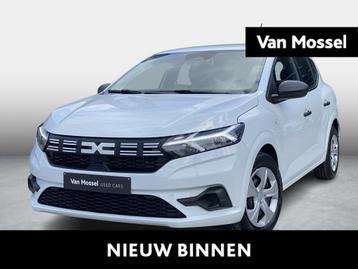 Dacia Sandero Essential SCe 65, Auto's, Dacia, Voorwielaandrijving, Stof, Gebruikt, Zwart