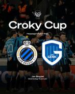 2 tickets Club Brugge KV - KRC Genk | Halve Finale Beker | H, Losse kaart, Twee personen, Januari