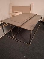Brutijzeren Salontafel/bijzettafel, Ophalen of Verzenden, Zo goed als nieuw