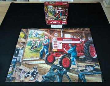 Master Pieces Puzzel "Red Power Mc Cormick Farmall" 1000st beschikbaar voor biedingen