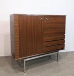 Vintage teakhouten highboard uit de jaren 60, Huis en Inrichting, Ophalen, Teakhout