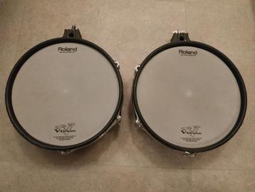 2 pads Roland PD-125, Musique & Instruments, Batteries & Percussions, Enlèvement, Utilisé, Roland, Électronique