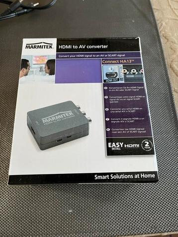 Adaptateur HDMI vers AV analogique ou SCART comme neuf, Enlèvement ou Envoi, Comme neuf
