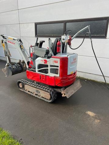 Mini-pelle hybride Takeuchi TB210 en bon état, Enlèvement, Excavatrice