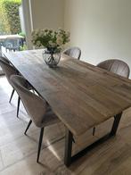 Eettafel Louisa, Ophalen, Industrieel/landelijk, 200 cm of meer, 50 tot 100 cm