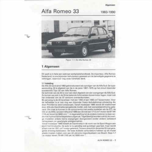 Alfa Romeo 33 Vraagbaak losbladig 1983-1990 #1 Nederlands, Livres, Autos | Livres, Utilisé, Alfa Romeo, Enlèvement ou Envoi
