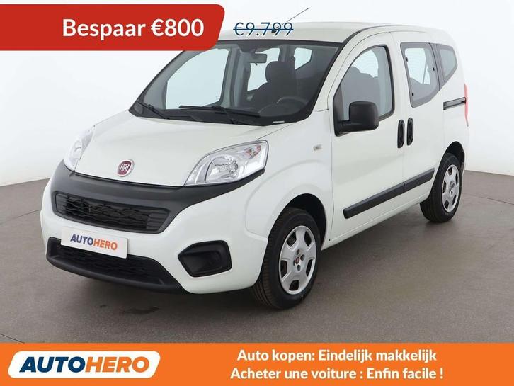 Fiat Qubo 1.4 Pop (année de construction 2017), Autos, Fiat, Achat, Qubo, ABS, Airbags, Air conditionné, Ordinateur de bord, Verrouillage central
