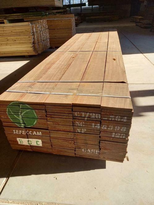 Azobe hardhouten  palen  planken  tuinplanken  vlonder, Tuin en Terras, Palen, Balken en Planken, Palen, Ophalen