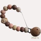 noekies speenkoord roos beige bruin, Kinderen en Baby's, Verzenden, Nieuw, Overige typen