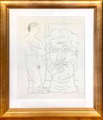 Fraaie prent Picasso 1933 in stijlvolle lijst., Antiek en Kunst, Ophalen