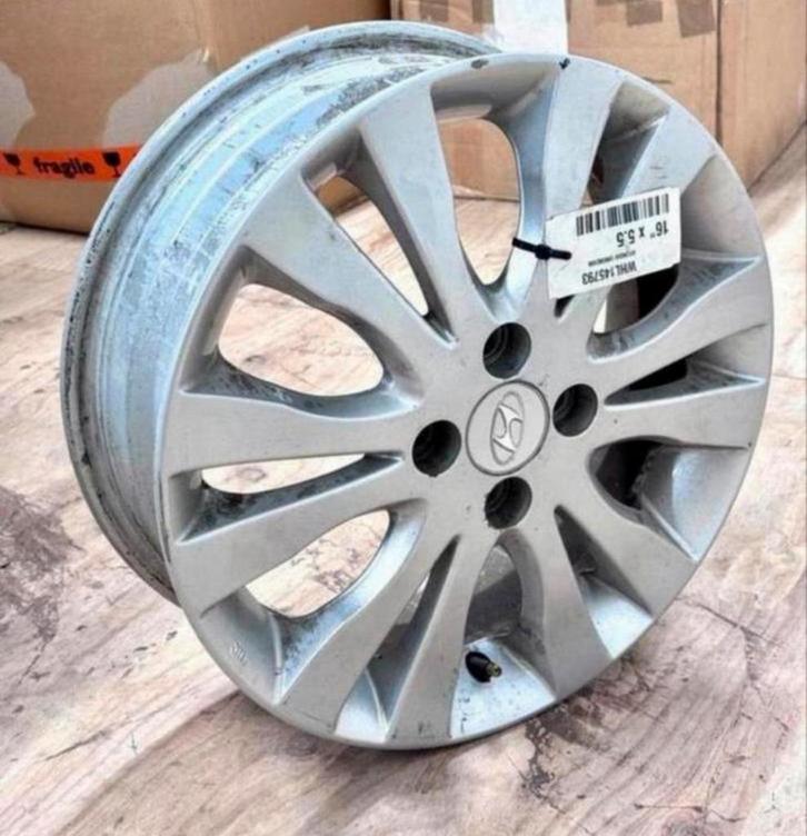 Licht metalen Velg Wiel HYUNDAI I20 I 16” inch x 5.5J oem, Auto diversen, Tuning en Styling, Ophalen of Verzenden