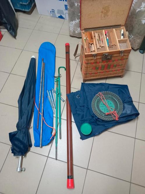 Set visgerief voor de beginnende visser, Watersport en Boten, Hengelsport | Karpervissen, Complete set, Ophalen
