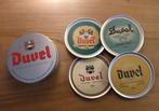 Duvel retro onderleggers, Ophalen of Verzenden, Zo goed als nieuw, Viltje(s), Duvel
