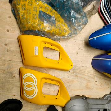 Gilera runner sp geel luchtrooster radiateur beschikbaar voor biedingen
