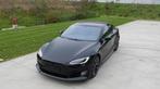 Tesla Model S Ludicrous +, Auto's, Tesla, Automaat, Zwart, Zwart, Leder