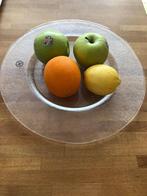 Fruitschaal in glas Italiaanse design, Ophalen, Schaal, Rond, Nieuw