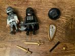 Playmobil Duopack chevalier noir et argent - 6847, Comme neuf, Ensemble complet, Enlèvement ou Envoi