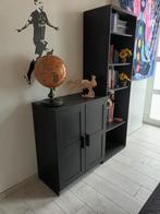 dressoirkast, boekenkast, Huis en Inrichting, Ophalen, Zo goed als nieuw, Grenenhout, Met deur(en)