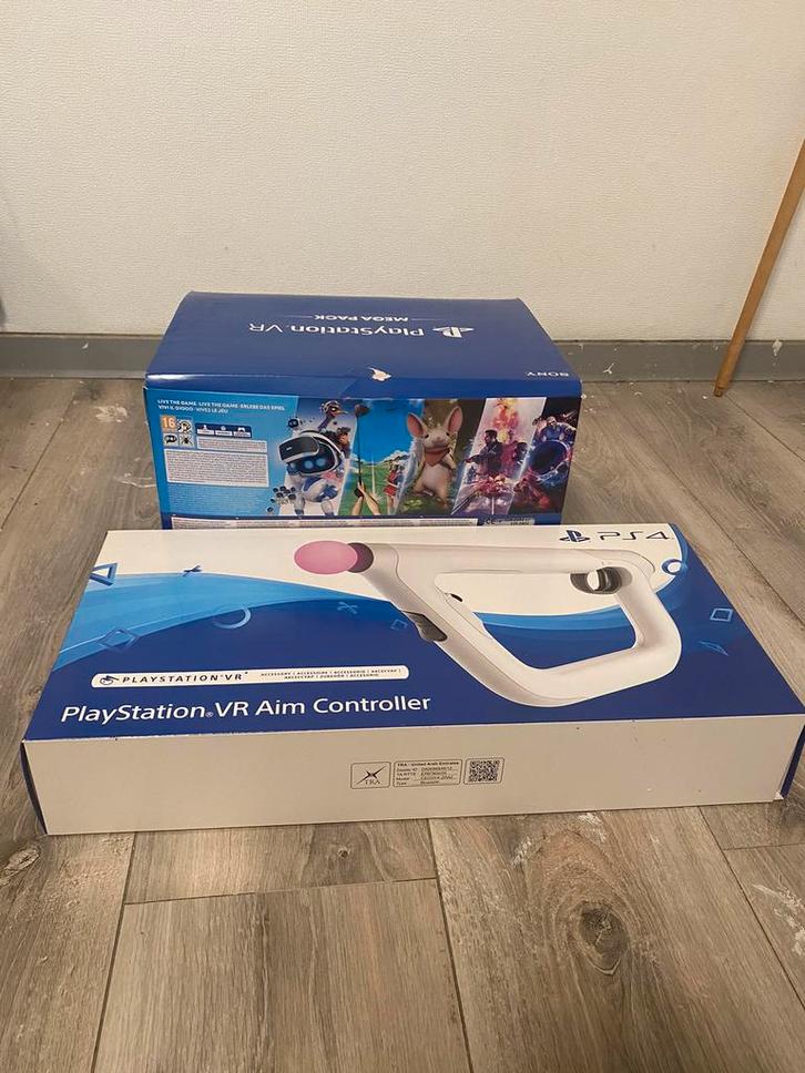 Vr headset + geweer, Games en Spelcomputers, Virtual Reality, Ophalen