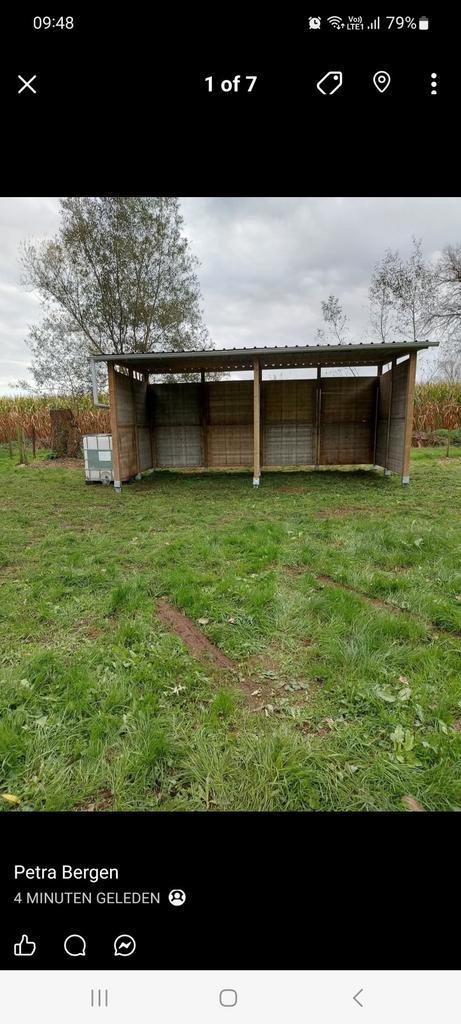 Grote mooie stevige schuilstal, Dieren en Toebehoren, Stalling en Weidegang