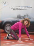 Mazda MX-5 Athletic Olivia Borlée Brochure, Boeken, Auto's | Folders en Tijdschriften, Mazda, Ophalen of Verzenden