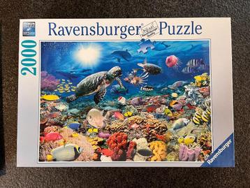 4 puzzels 3x 1500 stukjes + 1x 2000 stukjes beschikbaar voor biedingen