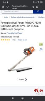 Taille haie powerplus, Tuin en Terras, Heggenscharen, Ophalen, Nieuw, Accu, POWERPLUS
