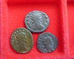 Set van 3 Gallien-munten voor een zeer lage prijs, Postzegels en Munten, Munten | Europa | Niet-Euromunten, Ophalen of Verzenden