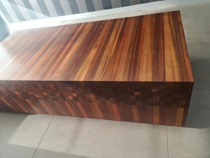 LEOLUX SALONTAFEL MASSAI(eventueel ook eetkamertafel bijbeh), Huis en Inrichting, Tafels | Salontafels, Zo goed als nieuw, Ophalen