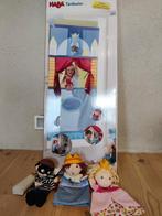 Haba Poppenkast met handpoppen, Ophalen, Zo goed als nieuw