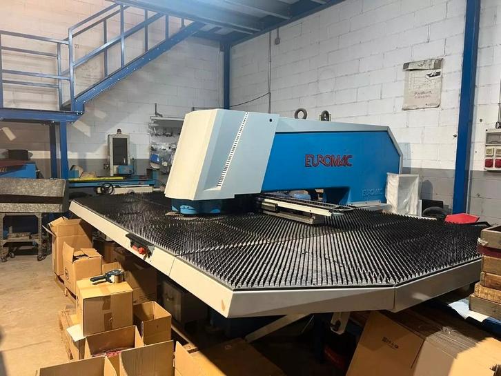 Euromac MTX 1250/30 I Ponsmachine, Doe-het-zelf en Bouw, Schaafmachines, Gebruikt, Elektrisch, Ophalen of Verzenden